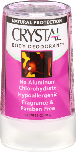 Crystal Body Deodorant Deod Stck Body Trav