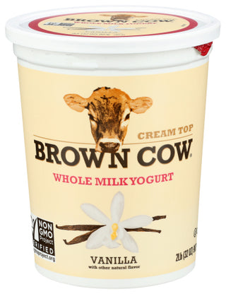 Brown Cow Yogurt Wm Crm Top Vanilla