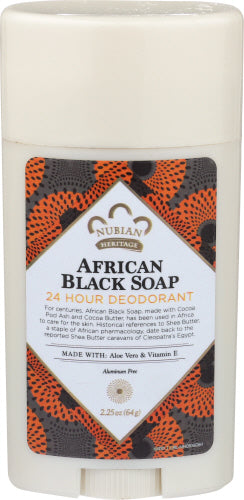 Nubian Heritage Deordorant Afrcn Blk Soap