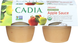 Cadia Applesauce Cup 4pk Nsga Org