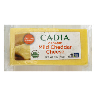 Cadia Cheese Bar Chdr Mild Org