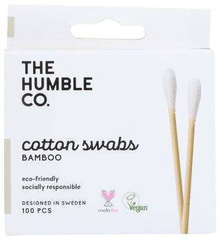 The Humble Co Cotton Swabs White