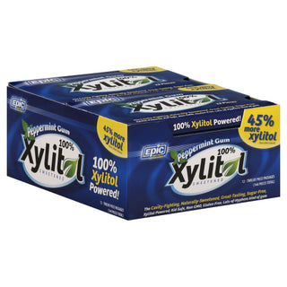 Epic Dental Gum Peppermint Xylitol 12