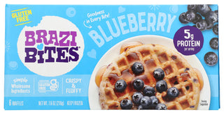 Brazi Bites Waffles Blueberry