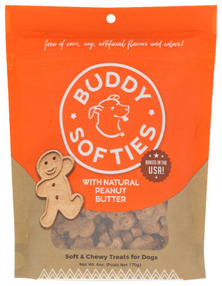 Buddy Biscuits Dog Biscuit Sft&chwy Pnut