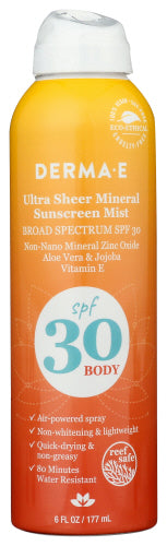 Derma E Spray Sunscreen Spf30