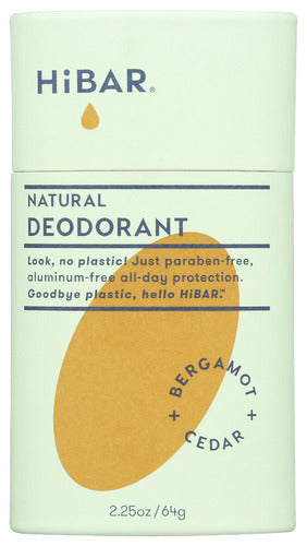 Hibar Deodorant Brgmt Cedr Nat