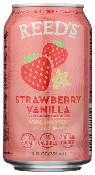 Reeds Soda Func Strwbr Vanilla - No Plunge - Front