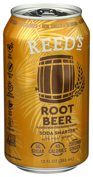 Reeds Soda Func Root Beer - Left - Front