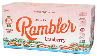 Rambler Water Sprk Cranberry 8pk - Right - Front