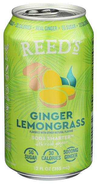 Reeds Soda Func Gingr Lmngrass - Centre - Front