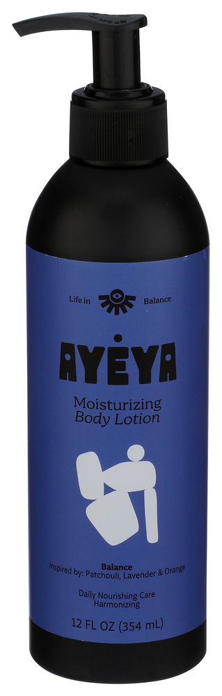 Ayeya Lotion Body Balance - Centre - Front