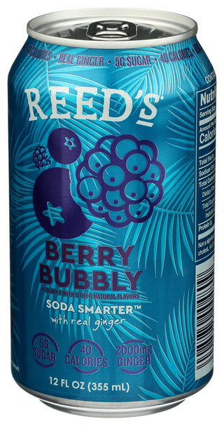 Reeds Soda Func Berry Bubbly - Right - Front