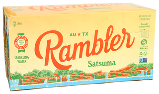 Rambler Water Sprkl Satsuma 8pc - Left - Front