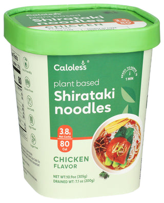 Caloless Shirataki Cup Noodl Chkn - Left - Front