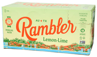 Rambler Water Sprk Lemon Lme 8pk - Right - Front
