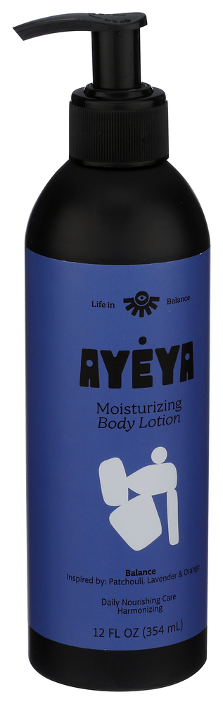 Ayeya Lotion Body Balance - Left - Front