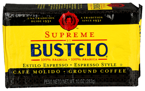 Cafe Bustelo Coffee Brick Supreme - Centre - Front