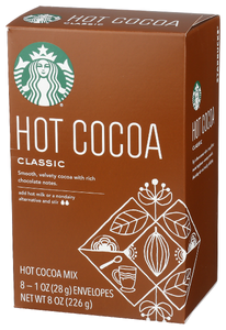 Starbucks Cocoa Hot Classic Box 8pc - Right - Front