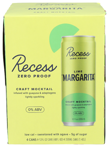 Recess Na Margarita Lime 4pk - Centre - Front