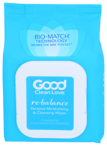 Good Clean Love Wipes Rblnc Moisturizing - Centre - Front