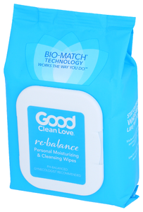 Good Clean Love Wipes Rblnc Moisturizing - Right - Front