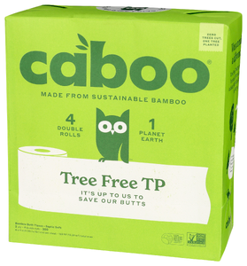 Caboo Bath Tissue Plstc Fr 4pk - Right - Front