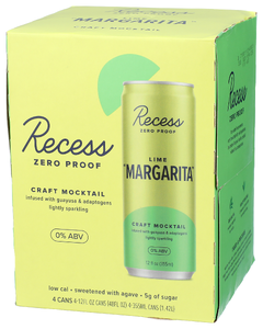 Recess Na Margarita Lime 4pk - Right - Front
