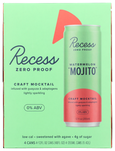 Recess Na Mojito 4pk - No Plunge - Front