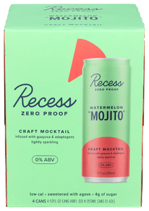 Recess Na Mojito 4pk - Centre - Front