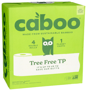 Caboo Bath Tissue Plstc Fr 4pk - Left - Front