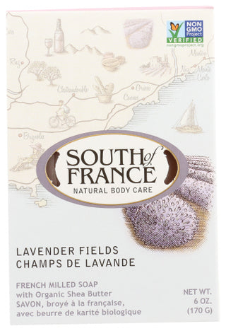 South Of France Soap Bar Lavender Fields