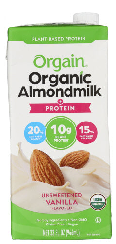 Orgain Milk Almnd Org Unswt Vn