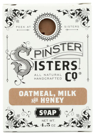Spinster Sisters Co Soap Bar Oatml Mlk Honey
