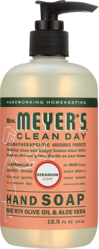 Mrs Meyers Clean Day Soap Hand Liq Geranium