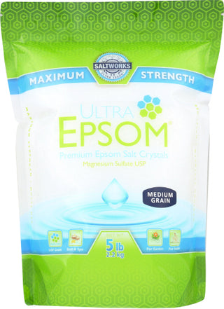 Saltworks Salt Epsom Med Grn 5lb