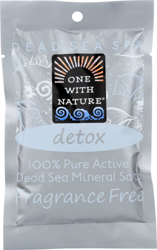 One With Nature Bath Salt Detox Frag Free