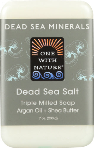 One With Nature Soap Bar Dead Sea Salt