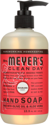 Mrs Meyers Clean Day Soap Hand Liq Rhubarb