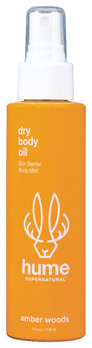 Hume Supernatural Oil Dry Body Amber Woods