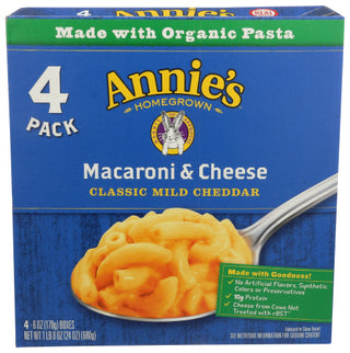 Annies Homegrown Mac Cheese Clsc Mld Chdr