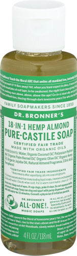 Dr Bronner Soap Cstle Almond
