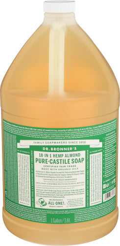 Dr Bronner Soap Liq Cstle Almond