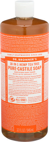 Dr Bronner Soap Liq Ttree