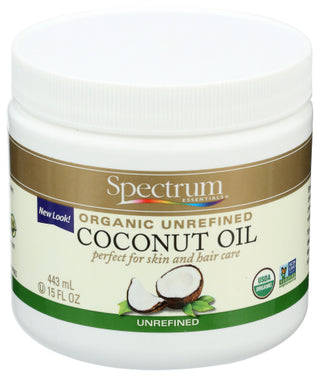 Spectrum Naturals Oil Coconut Unrefnd Org
