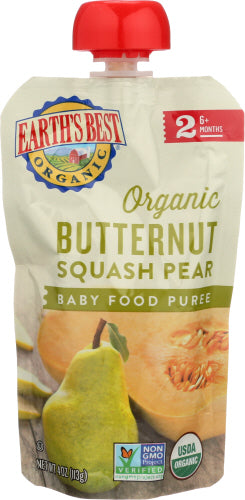Earths Best Baby Puree Bttrnut Sqsh