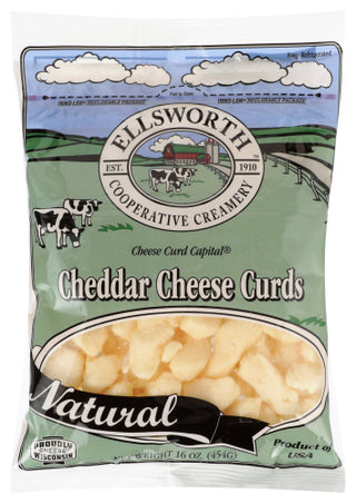 Ellsworth Cheese Curd Chdr Plain