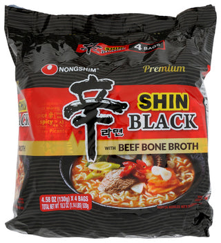 Nong Shim Noodle Shin Blck Ramyun 4pk