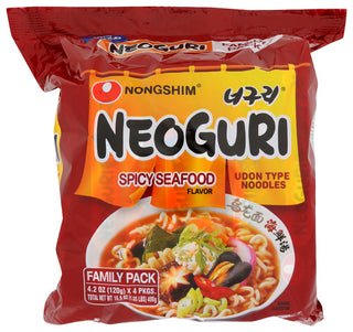 Nong Shim Noodle Neoguri Spc 4pk