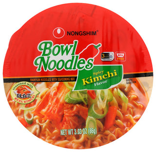 Nong Shim Soup Bowl Ndle Kimchi Spcy